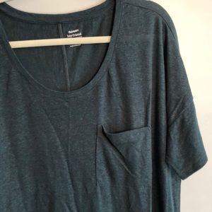 Old Navy Boyfriend Top with Pocket Comfy